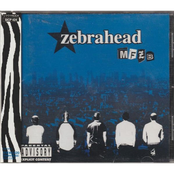 (มือสอง) ZEBRAHEAD MFZB CD (กดญี่ปุ่นพร้อมOBI)