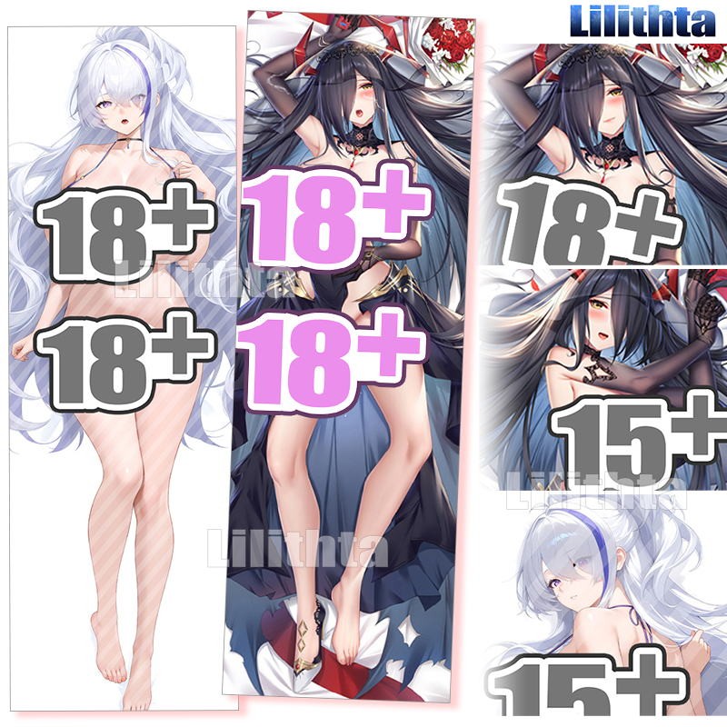 ปลอกหมอน Dakimakura Azure Lane Friedrich der Groe และ Unzen Azur Lane ปลอกหมอนร่างกายสั่งทําพิเศษ