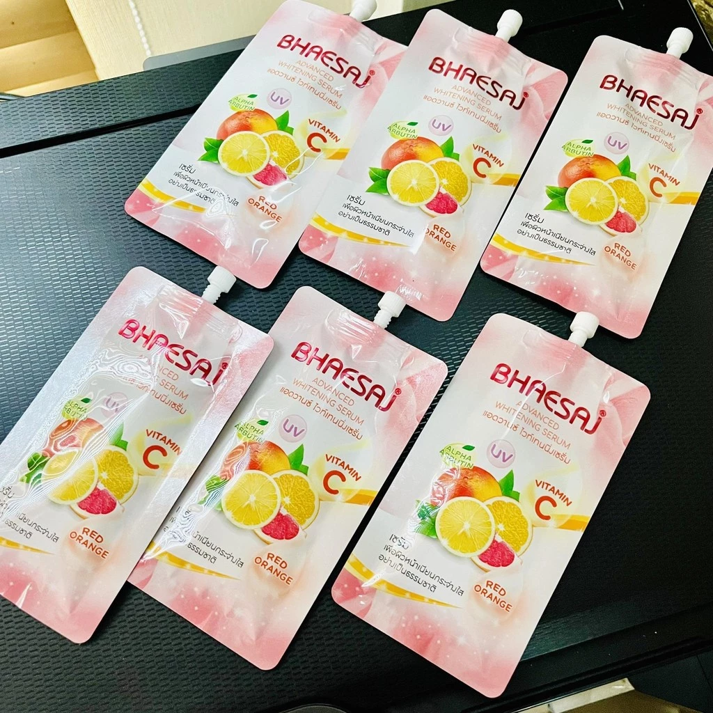(กล่อง 6 ซอง) เภสัช ไวท์เทนนิ่งเซรั่ม ครีมทาผิวหน้าเภสัช BHAESAJ 20 มล.x6 ซอง สกินแคร์ Skincare thumbnail 7