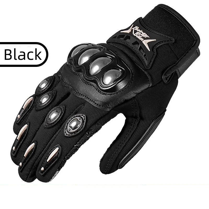 New Motorcycle Gloves Breathable Full Finger Racing Gloves Outdoor Sports Protection Riding Cross Di