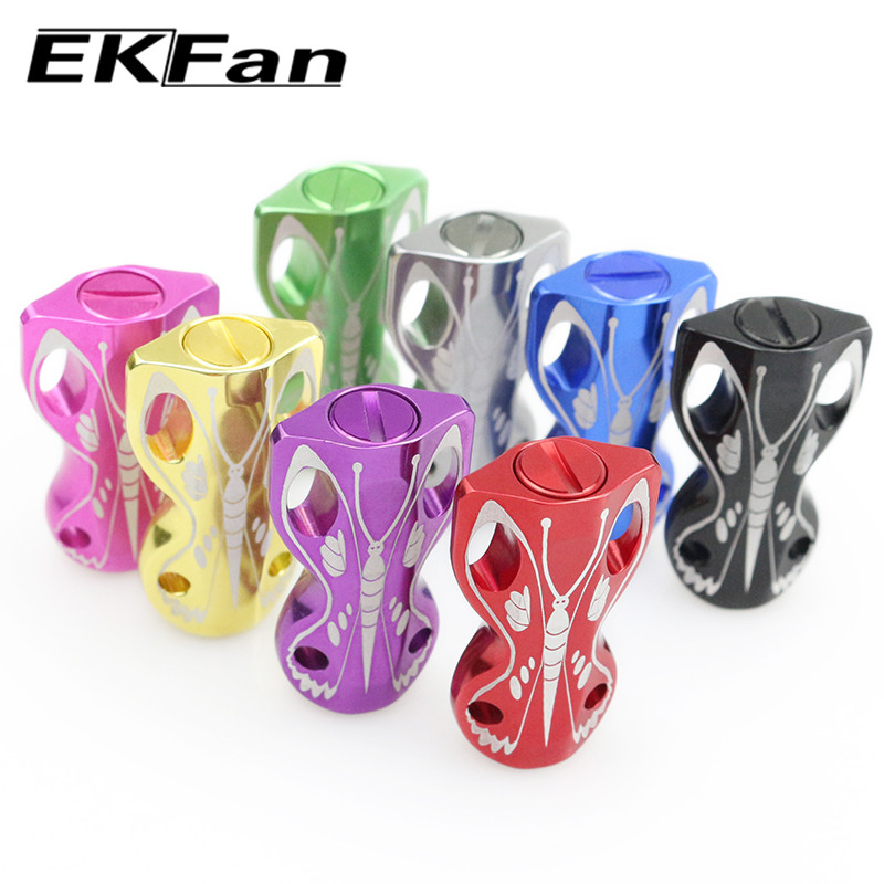 EKFan 1PC Aluminum alloy Hollow Butterfly Fishing Reel knob for shimano daiwa abu Spinning Baitcasti
