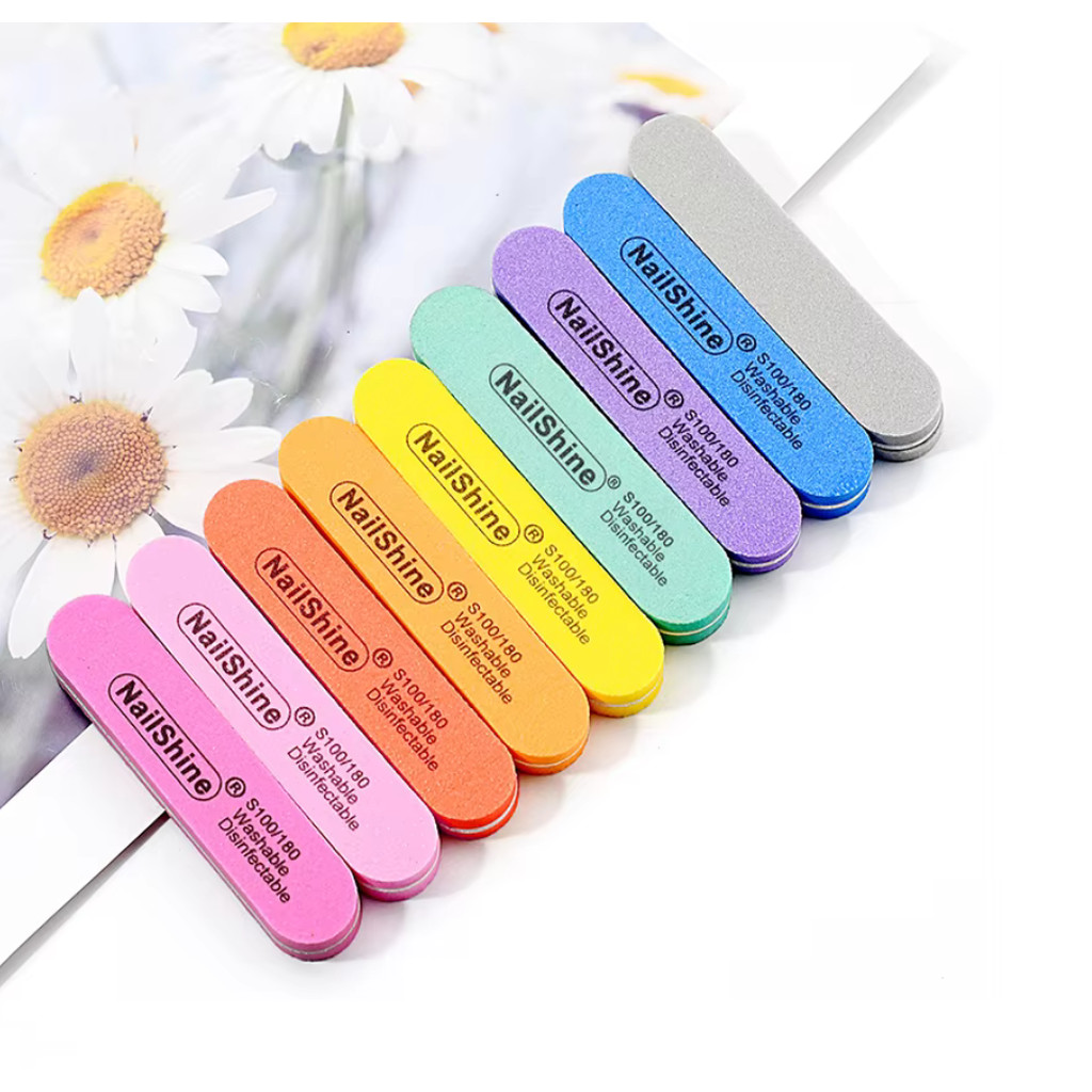 ตะไบบัฟ ทรงมลเล็ก (คละสี) ตะไบละเอียด 2หน้า ฟองน้ำ สำหรับตะไบเก็บงาน เก็บขอบมุมเล็บ / อุปกรณ์ทำเล็บ - รูปที่ 6