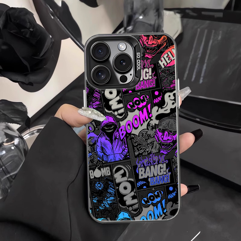 3 IN 1 เคสโทรศัพท์ซิลิโคน PC แข็ง แบบใส กันกระแทก สําหรับ iPhone 15 14 13 12 11 Pro Max 15 Plus 13 Mini X XR XS Max 7 8 Plus