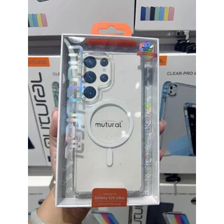 Case For S26/S25 Ultra S25Fe MUTURAL ของแท้ เคสชาร์จไร้สาย สำหรับ SAMSUNG S25 S25Plus S24Fe S24 S23 S22 Plus/Ultra 047