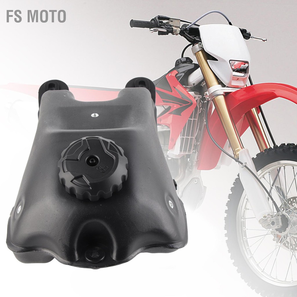 FS Moto Motorcycle Gas Fuel Tank with Cap Replacement Accessory Fit for CRF110 2013‑2014