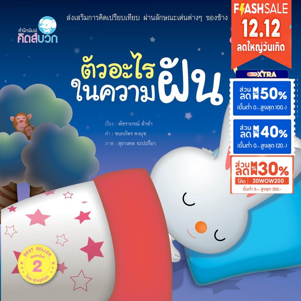 หนังสือนิทานเด็ก ตัวอะไรในความฝัน นิทานส่งเสริมEF นิทานคุณหมอแนะนำ นิทานคิดบวก