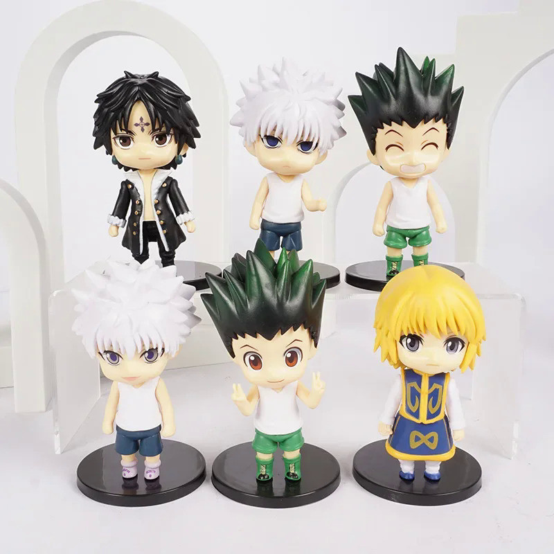 Hunter x Hunter Anime Figure Gon Freecss Killua Zoldyck Figure Hunter x Hunter Kurapika Figurine Mod