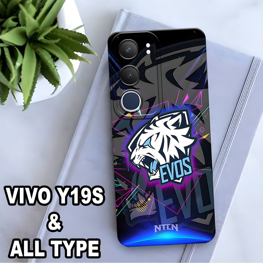 AC37/Softcase Procamera HP VIVO Y19S ล่าสุด 2024 แฟชั่นกรณี Evoss คุณภาพ Softcase ยืดหยุ่นกรณี KCCP 