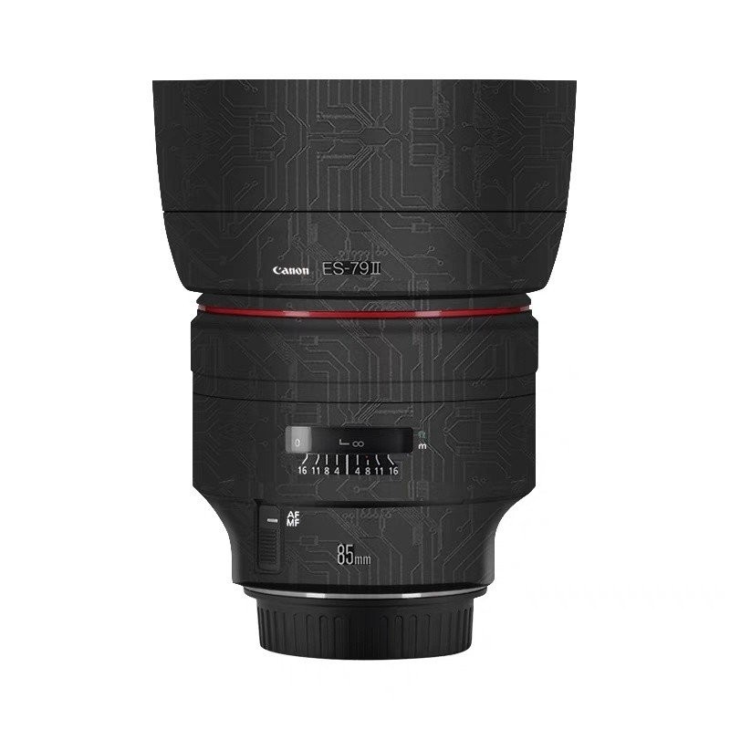 ลาเดินเล่นสำหรับ Canon ef85f1.2สติกเกอร์รุ่นที่สองฟิล์มเลนส์ฟิล์มกันรอยสีคลุมทั้งเครื่องกาวไร้รอย