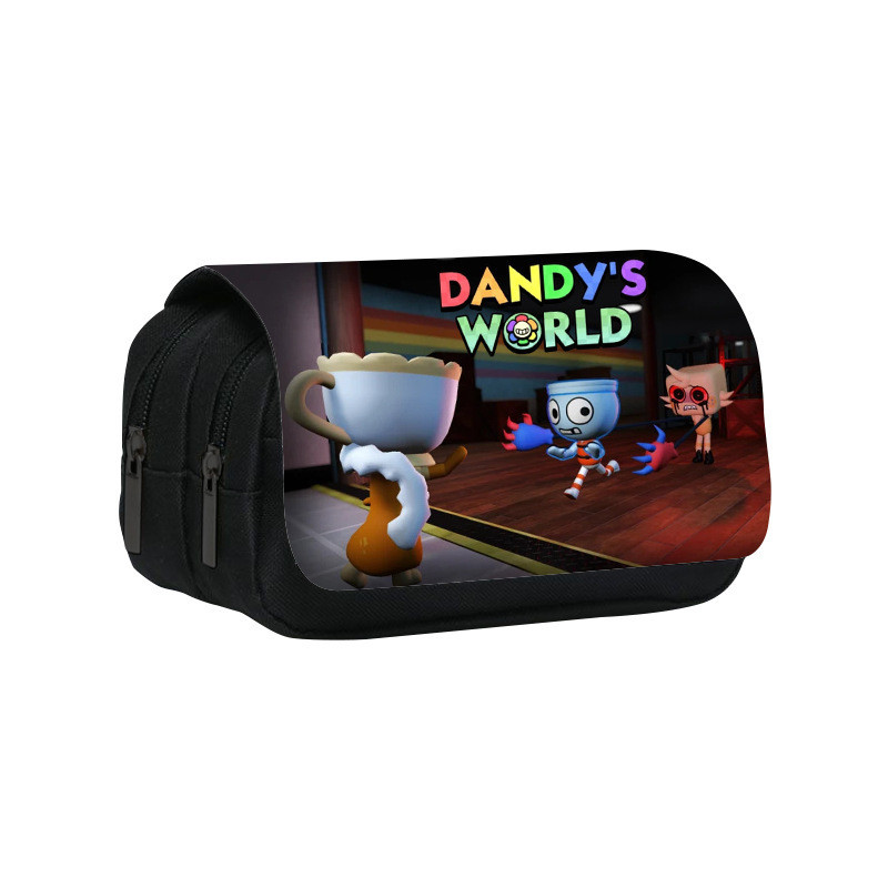 สินค้าใหม่ราคาถูกในช่วงเวลาจำกัด Dandy's World roblox กล่องดินสอสองชั้นโลกของ Dandi กระเป๋าดินสอดอกทานตะวัน12.15