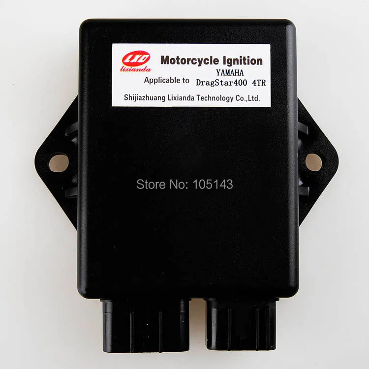 CICISHOPS เครื่องจุดไฟจุดระเบิดไฟฟ้า CDI ECU สําหรับลากดาว 400 DragStar400 4TR