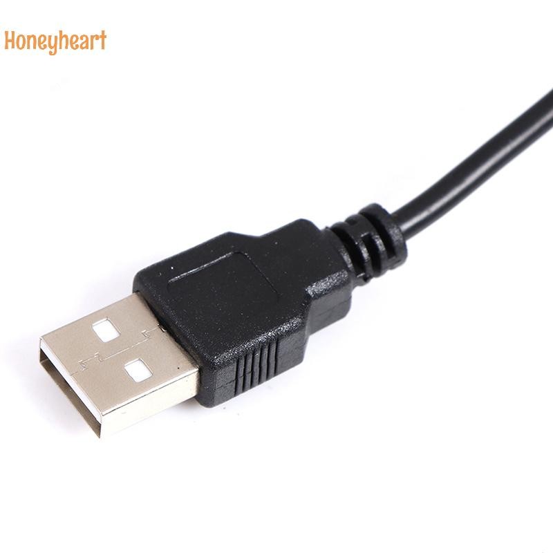 <Honeyheart>DC 5v USB Brushless Sleeve Bearing Fen Computer PC Silent Cooler พัดลมระบายความร้อน Lot Nice