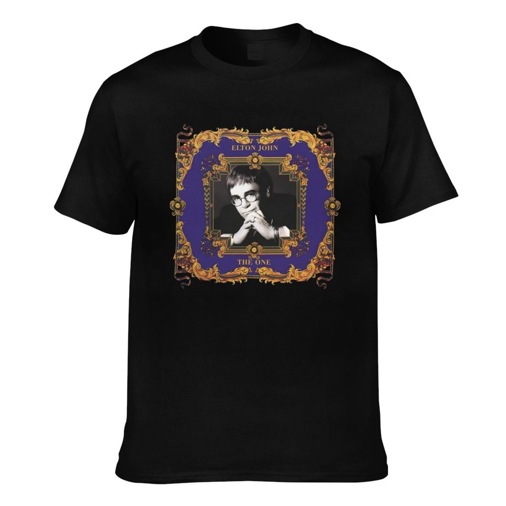 Vtg 90S Elton John World Tour Mens Cool Tshirt เสื้อผ้าแฟชั่น