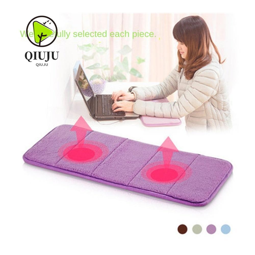 ชิวจู เสื่อข้อศอกข้อมือคอมพิวเตอร์,แผ่นข้อศอกแป้นพิมพ์ผ้าฝ้าย60*20ซม,ที่วางข้อศอกแป้นพิมพ์ดูดซับเหงื่อนุ่มพิเศษสําหรับโต๊ะตั้งโต๊