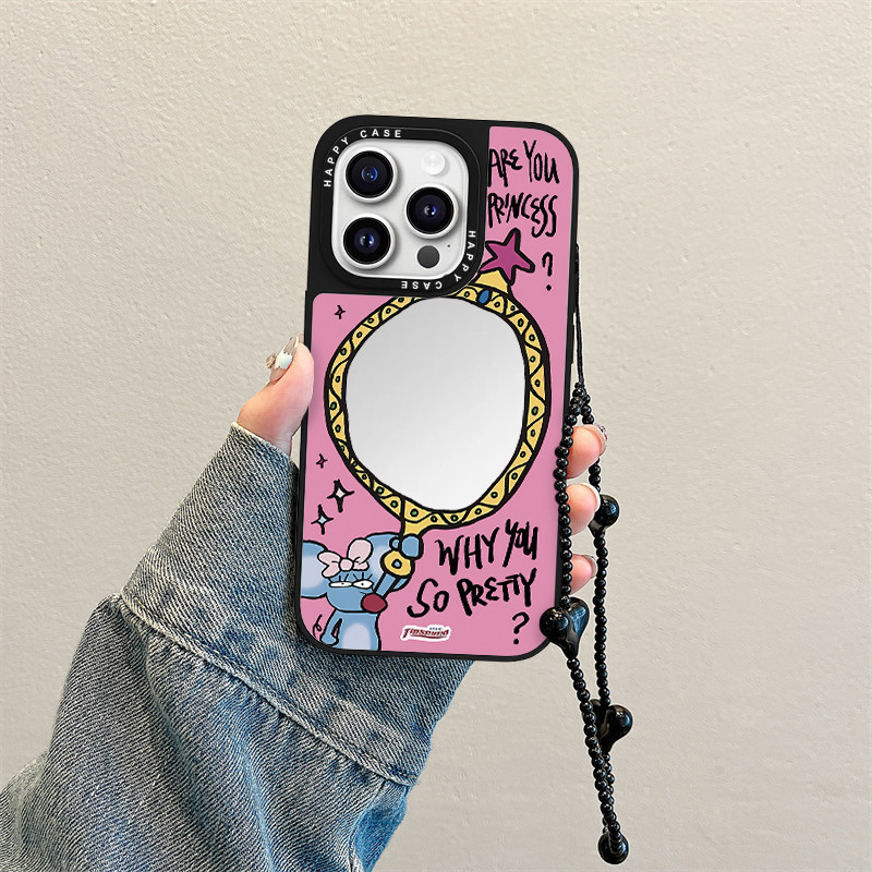 Make up mirror เคสโทรศัพท์สําหรับ OPPO A7 A5S A12S A11K A78 A79 A2 A96 A36 A76 A94 A54 F19 PRO RENO 