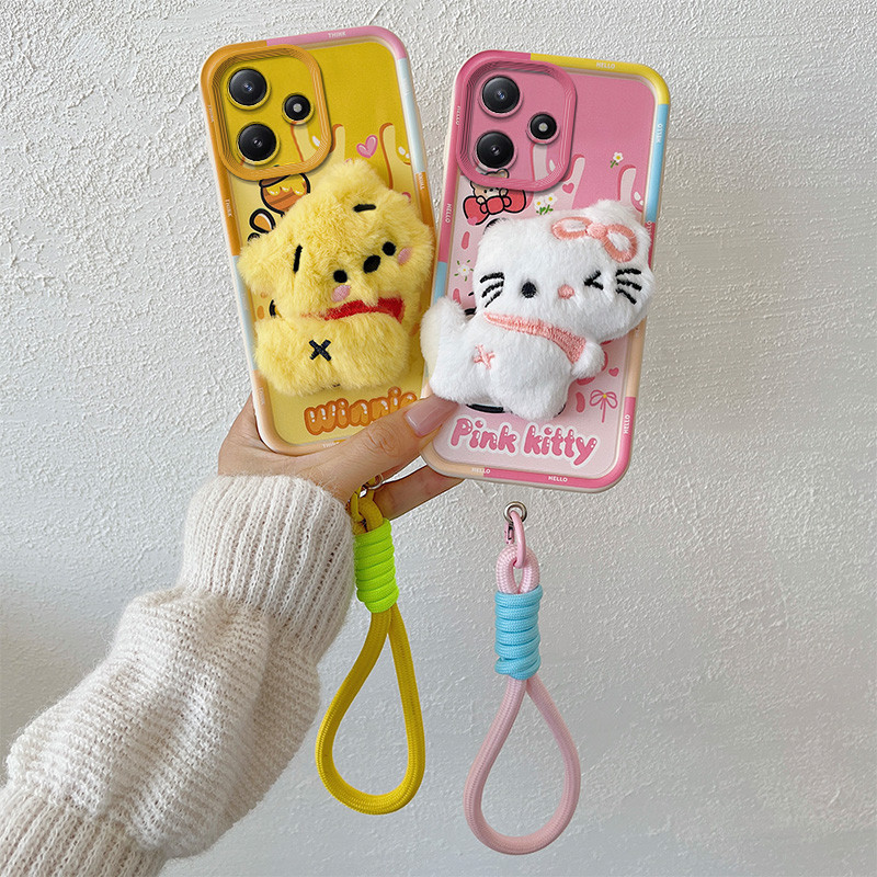 เคส redmi 12 5g ปลอกสําหรับ เรดมี่ 12 5ก การ์ตูนอะนิเมะตุ๊กตาเคสโทรศัพท์โทรศัพท์มือถือใหม่