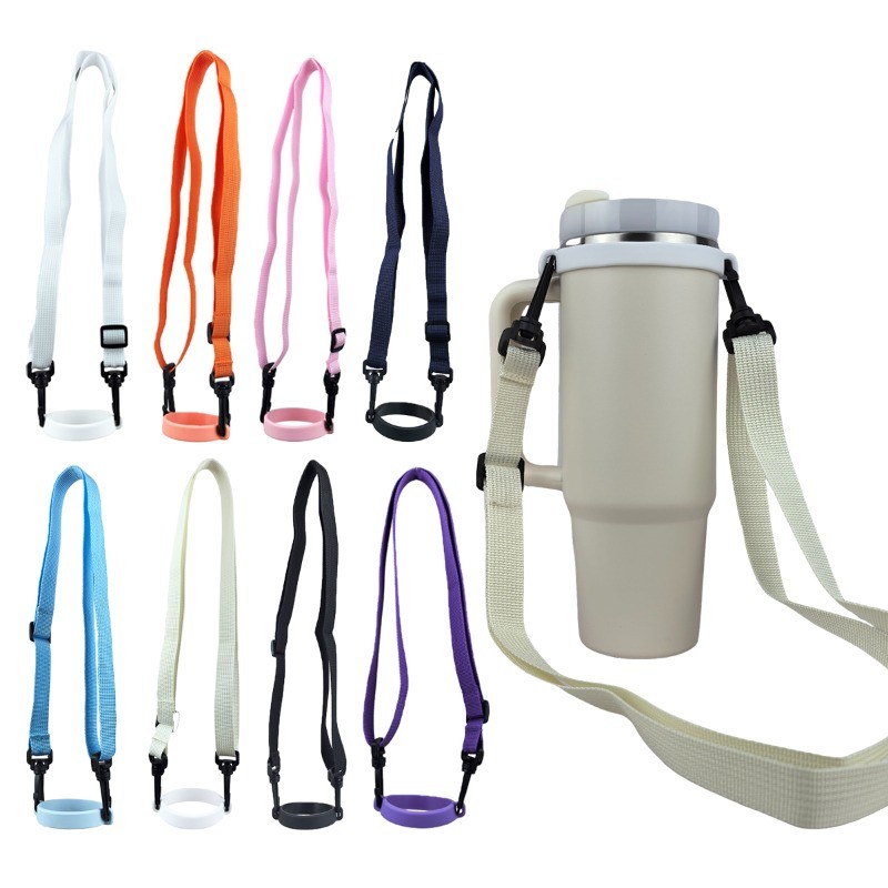 ขวดน้ําสําหรับ IceFlow Cup Tumbler ไหล่กระเป๋าขวดน้ําสลิง Tumbler ผู้ถือสําหรับ Stanley, Aquaflask, Owala ถ้วยอุปกรณ์เสริม SUGAW