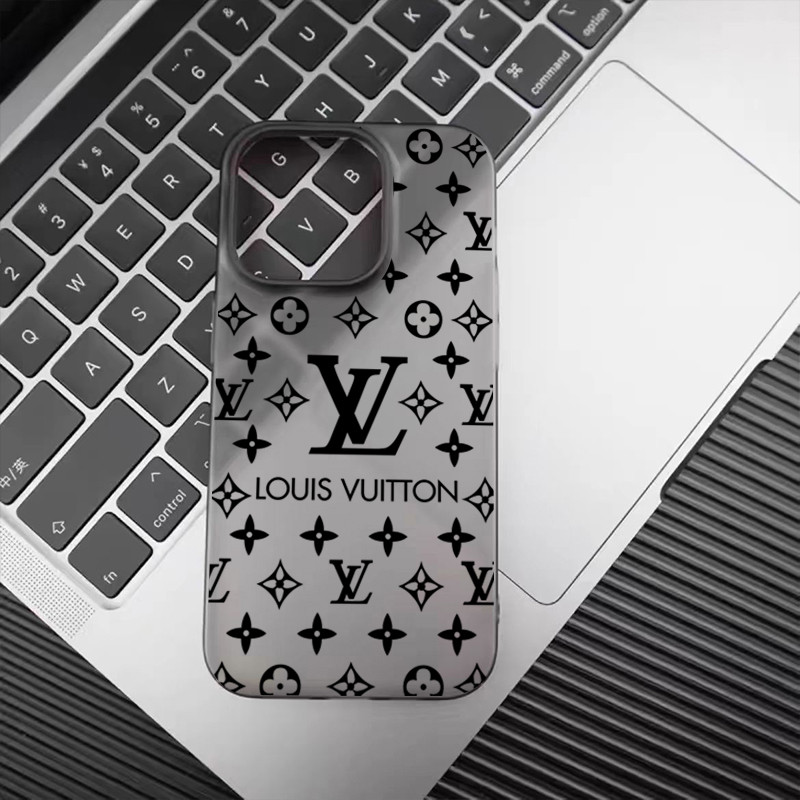 ฝาครอบโทรศัพท์นุ่ม รูปแบบอินเทรนด์สีดำ For iPhone 11 13 15 เคส ไอโฟน12 14 ProMax 7 8Plus X XR XSMaxกันกระแ - รูปที่ 6