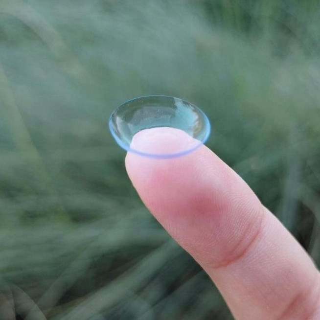 ชุดเซ็ตตลับสำหรับแช่คอนแทคเลนส์ ลายรูปหัวใจ สีชมพูอ่อน รูปที่ 4