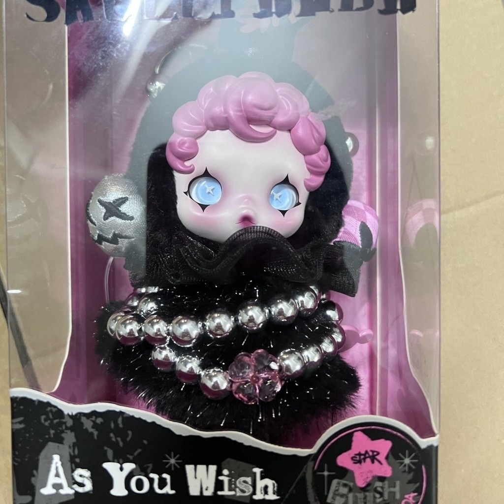 มาตุภูมิรุ่น Bubble Mart SP กาวเรียงรายตุ๊กตา SKULLPANDA กระแสเล่นตุ้มของขวัญคริสต์มาส