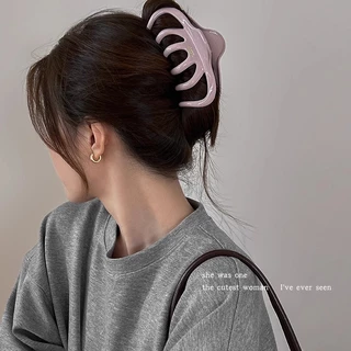 ขนาดใหญ่ Elegant Lady Grips Hairpin กิ๊บติดผมเครื่องประดับผม