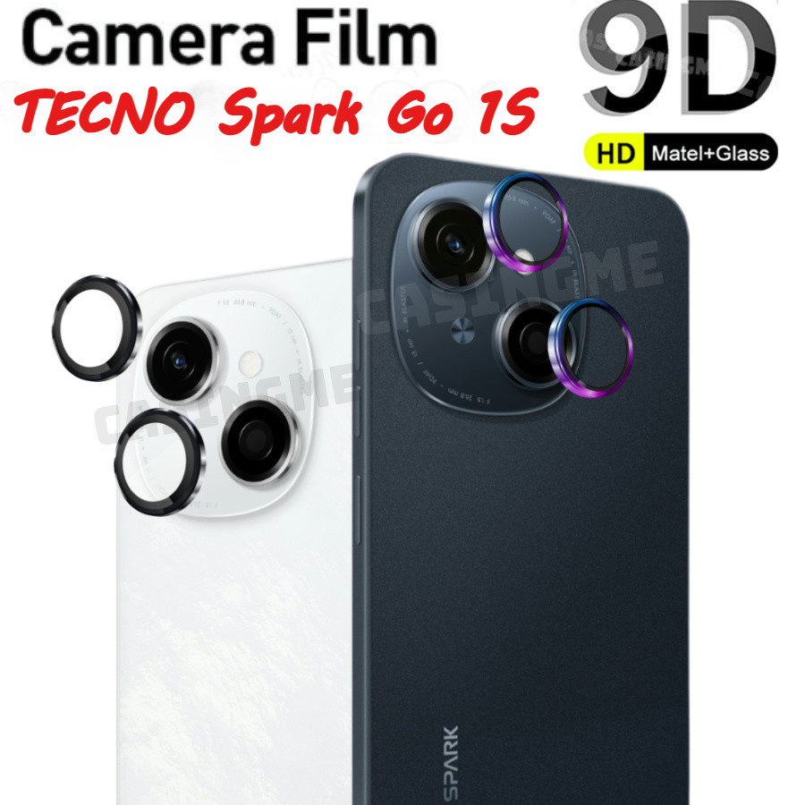 Tecno Spark Go 1S 2025 ตัวป้องกันเลนส์กล้องโลหะแหวนกล้องสําหรับ TECNO Spark Go 1 S SparkGO1S GO1S 1G