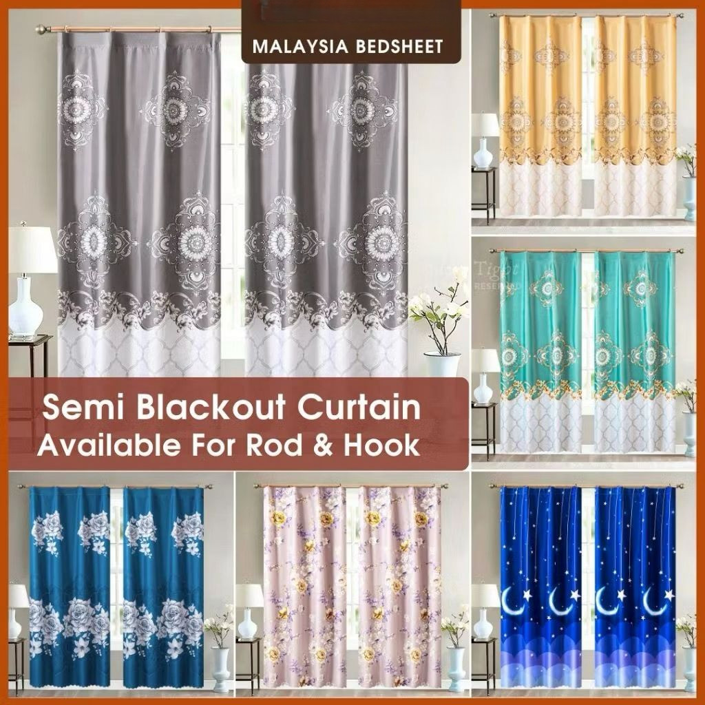 WINDOW CURTAIN / CURTAIN WINDOW / CURTAIN / KITCHEN / DOOR / Semi Blackout blind