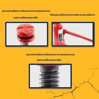 แม่แรงกระปุก โหลดเตี้ย 2,5,10,20ตัน แม่แรงตะเข้ ช่วงยาว สำหรับรถโหลดเตี้ย แม่แรงยกรถ แจ็คไฮโดรลิค