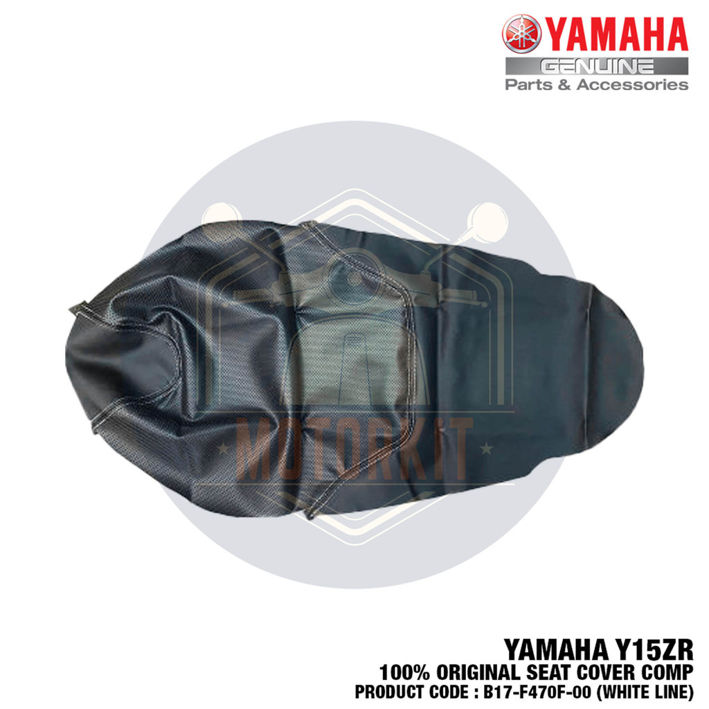 YAMAHA Y15 Y15ZR ฝาครอบที่นั่ง COMP สีขาว LINE GARIS PUTIH B17-F470F-00