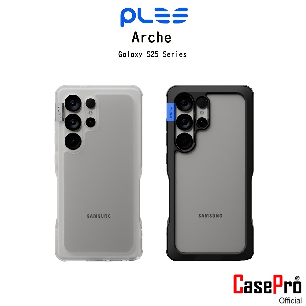 PLES Arche เคสกันกระแทกเกรดพรีเมี่ยมจากเกาหลี เคสสำหรับ Galaxy S25/S25Plus/S25 Ultra (New)