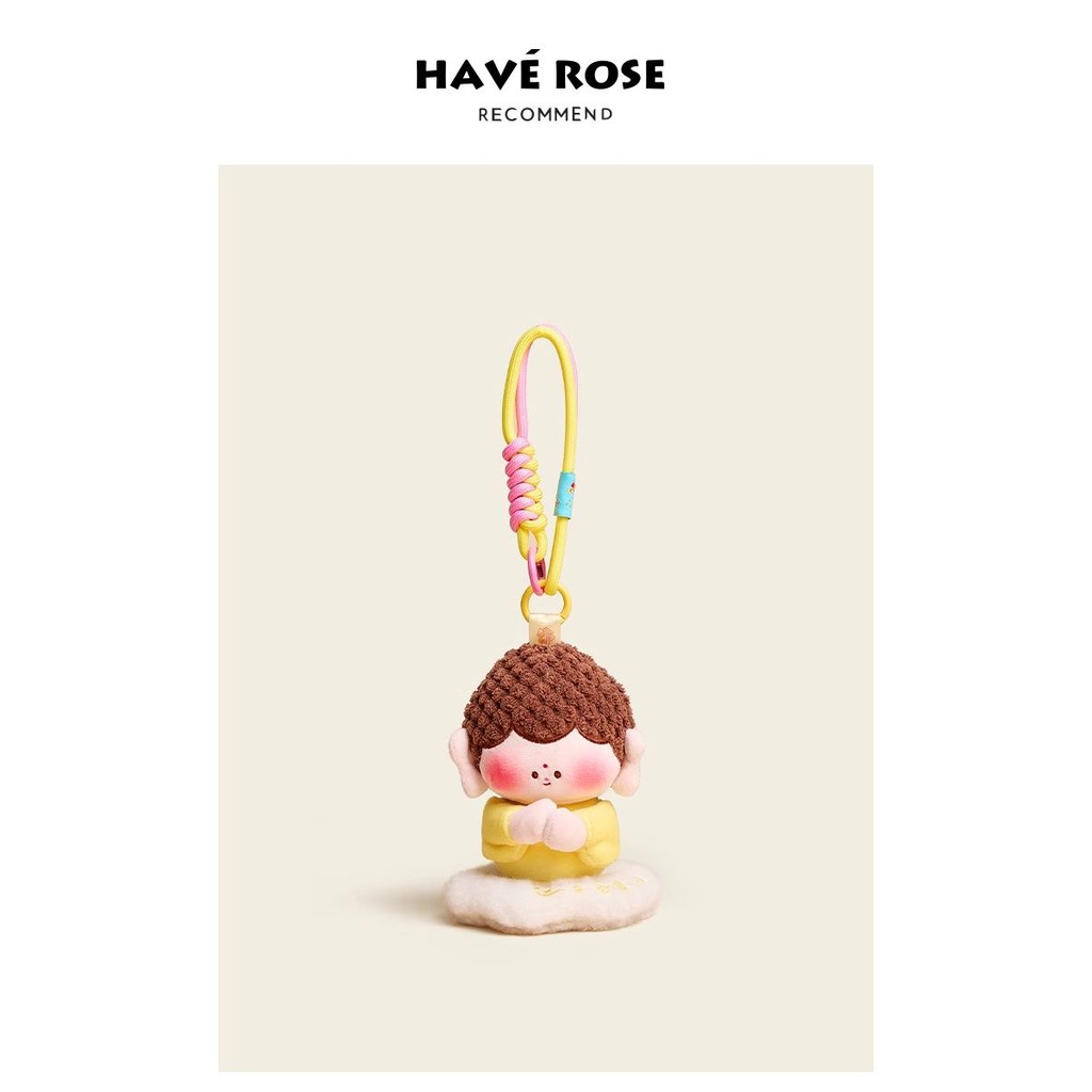 Niche Wish จี้น่ารัก High-End ตุ๊กตาตุ๊กตา Cultural Creative จี้นักเรียน Key แหวน