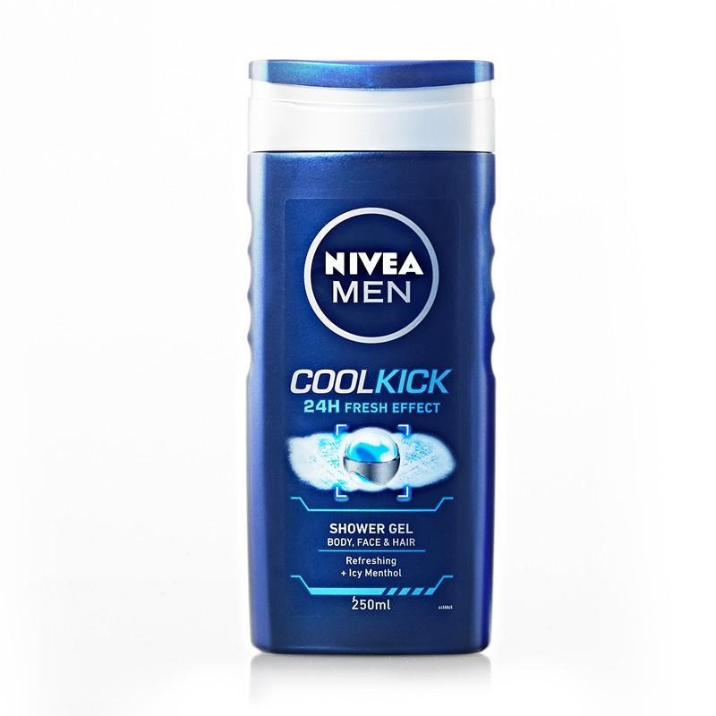 [Recommended by Store Manager][Shop Hot Sale]Nivea/Nivea Men's Energy Cooling Shower Gel250ml Men's 