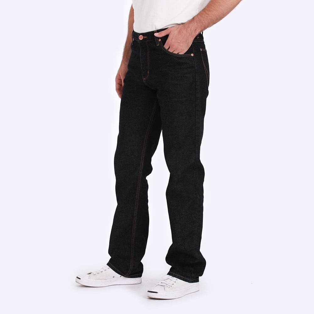 WRANGLER กางเกงยีนส์ผู้ชาย เอวกลาง ทรง MWZ รุ่น WR WRMWZ102 สียีนส์ กางเกงยีนส์ กางเกงผู้ชาย เสื้อผ้าผู้ชาย