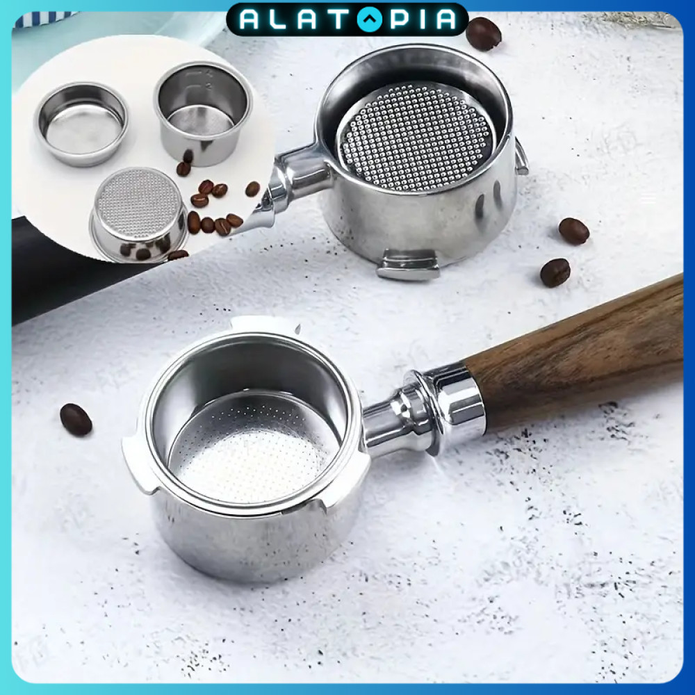 หนึ่งสองถ้วยตะกร้ากรอง Portafilter Single Wall 51mm - Y51