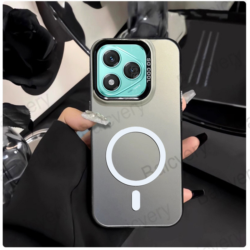 สําหรับ Honor 400 Lite 5G ABR-NX1 ฝาครอบป้องกัน IMD นุ่มป้องกันรอยขีดข่วนพร้อมสติกเกอร์แม่เหล็ก