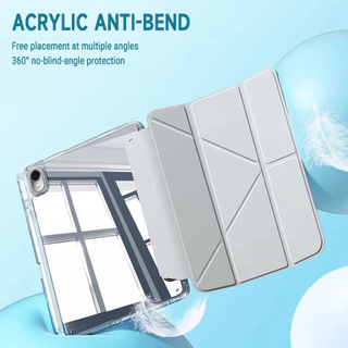 3+Yพับ เคส for Samsung Galaxy Tab A9Plus 11 A8 10.5 8.7 S10 S9 FE S7+FE Plus 12.4 S8 S7 11 S6Lite 10.4 Samsung Tab Case