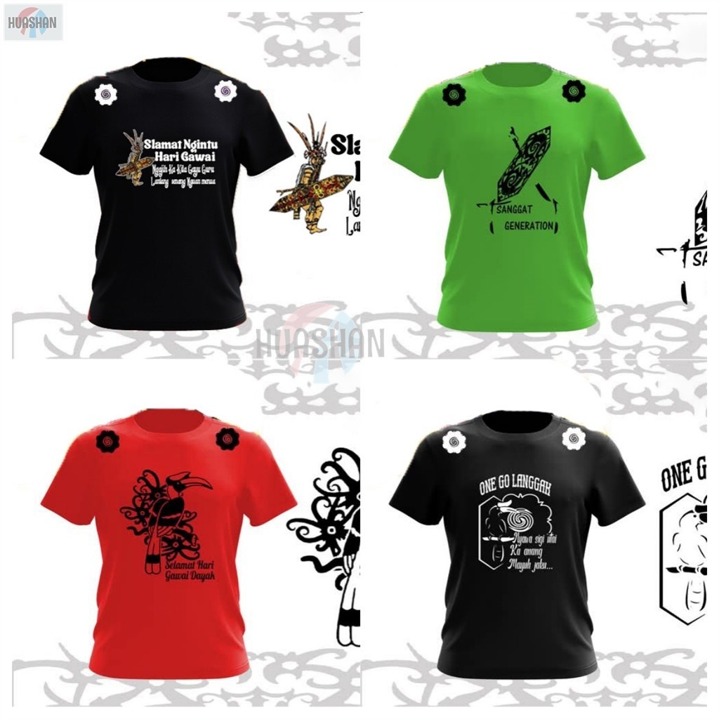 Gawai Dress / เสื้อยืด Gawai / All The Years Gawai 2025 GAVE Teacher Auss Outlet ... ~ Maroon