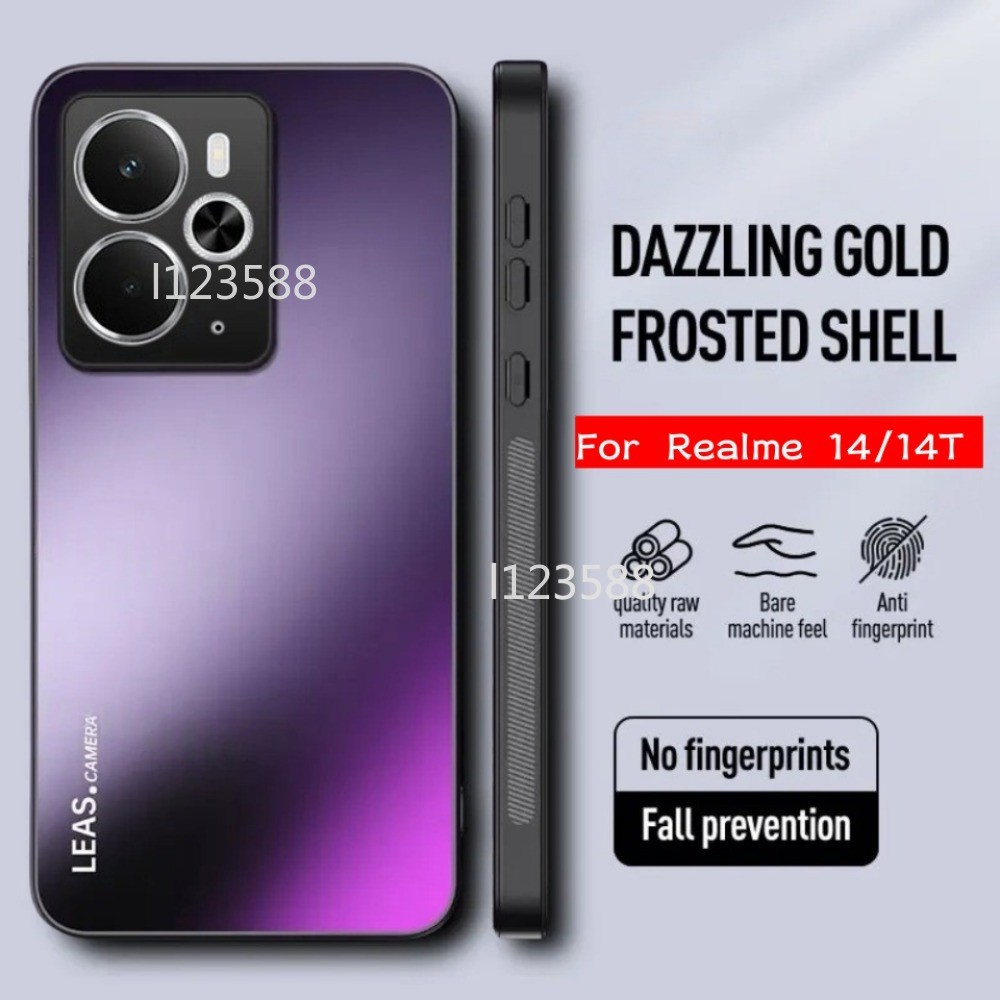 สําหรับRealme 14 15 T 5GหรูหราMatteสําหรับRealme14 15T 14T Realme15 Realme14T 5G 2025 จริงMe14 ป้องก