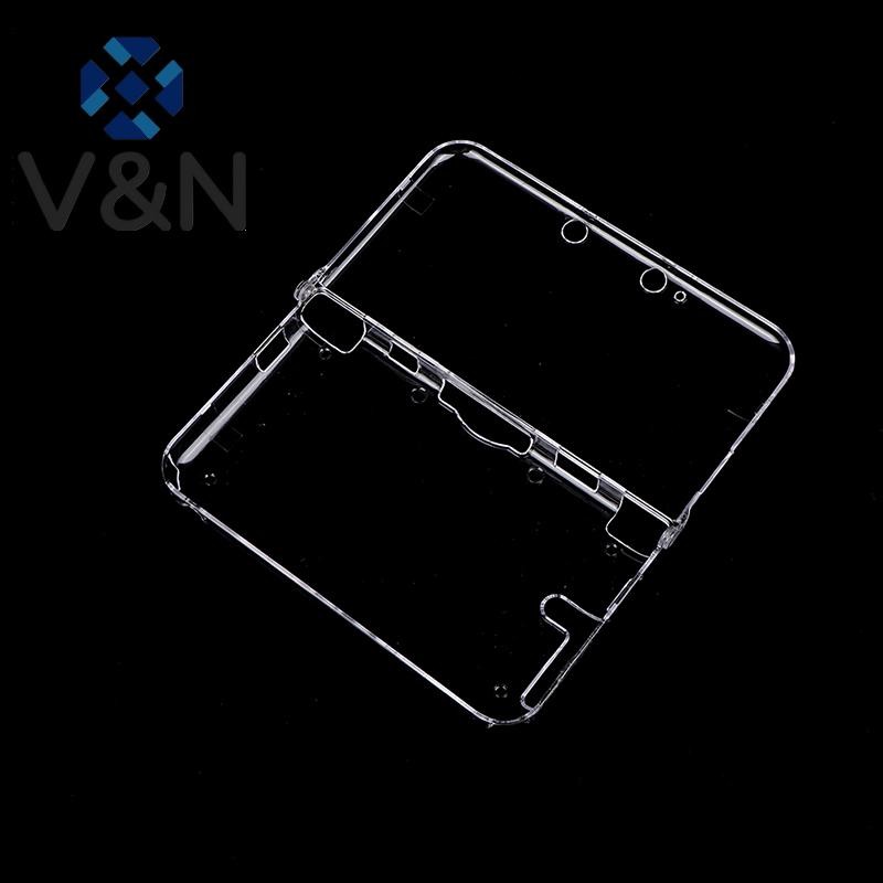 V&N Clear Crystal Cover Hard Case สําหรับ 3DS XL LL N3DS 3DS LL ใหม่