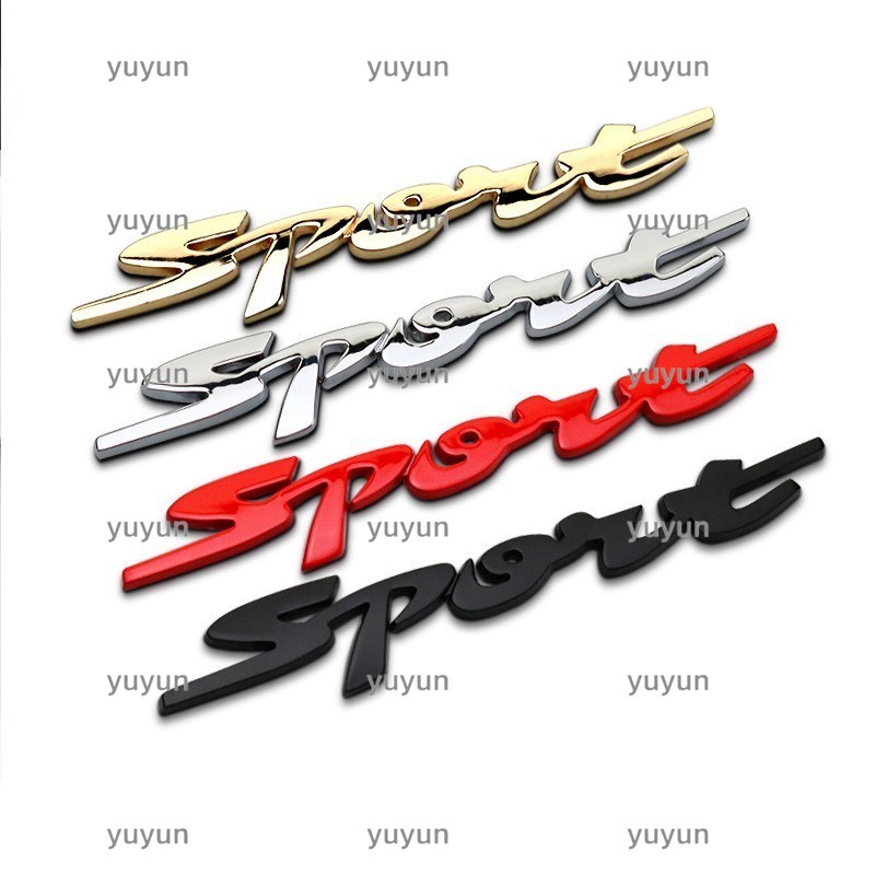 YY 1 X โลหะกีฬารถ Auto Body ด้านหลังตกแต่งป้ายสัญลักษณ์สติกเกอร์ Dedal สําหรับ SUZUKI SPORT