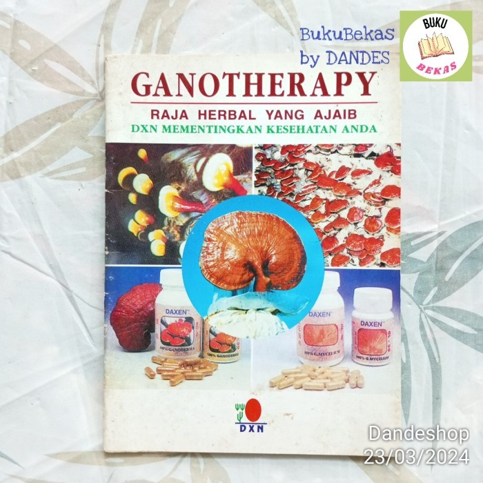 หนังสือการบําบัดราชาเวทมนตร์ของสมุนไพร DXN - BUKUGRAPHY