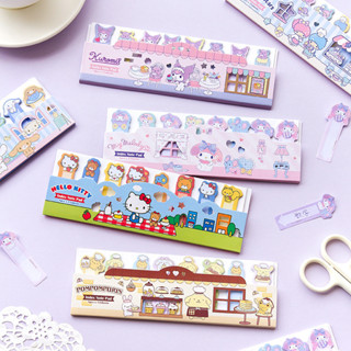 การ์ตูนสร้างสรรค์ Sanrio Index Sticky Notes การจําแนกแท็กน่า…