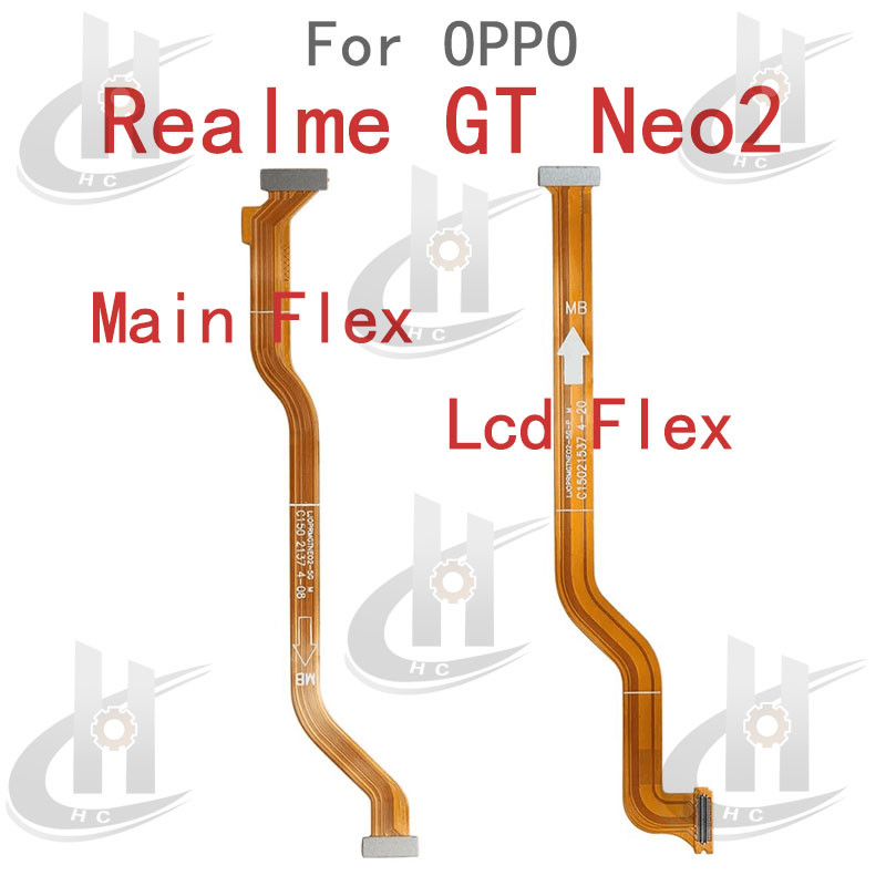 หลัก FPC จอแสดงผล LCD Ribbon Reader Flex เมนบอร์ด Flex Cable อะไหล่สําหรับ OPPO Realme GT Neo2