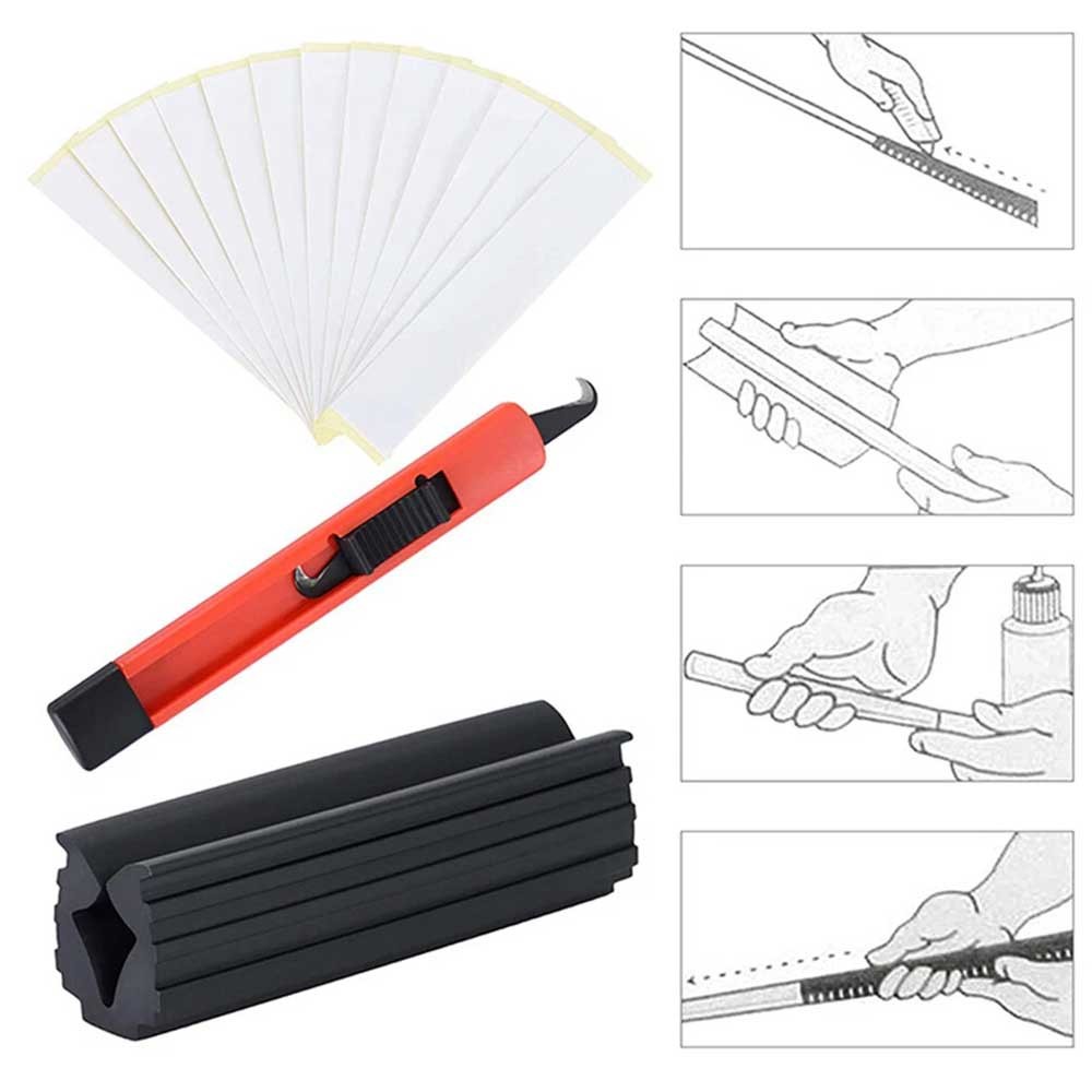 Golf Regrip Kit Professional Shaft Rubber Holder Hook Knife Solvent Grip Double sided tape Golf Acce