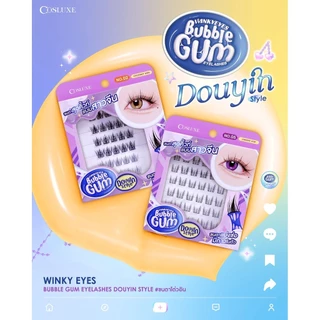 ♦️ของแท้·ส่งด่วน·ถูก♦️Cosluxe Winky Eyes Bubble Gum Eyelashes คอสลุคส์ วิ้งค์กี้ อายสิ์ บับเบิ้ล กัม ขนตาปลอม x 1 dayse