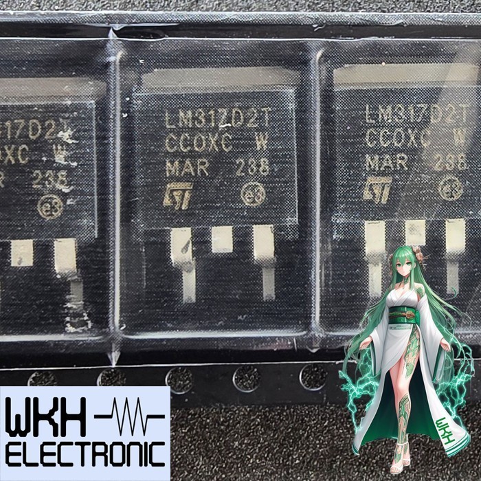 EWR27 LM317D2T LM317 D2T SMD TO263 LM317D2T-TR เครื่องปรับแรงดันไฟฟ้าเชิงเส้น ADJ