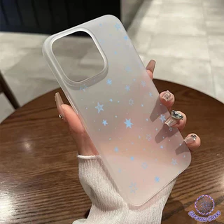 แฟชั่นเต็มหน้าจอดาวน่ารักโปร่งใสเคลือบนุ่ม เคส iPhone 11 17 AIR 13 16 14 12 15 Pro Max 7Plus 15 8 7 14 16 Plus XR XS X