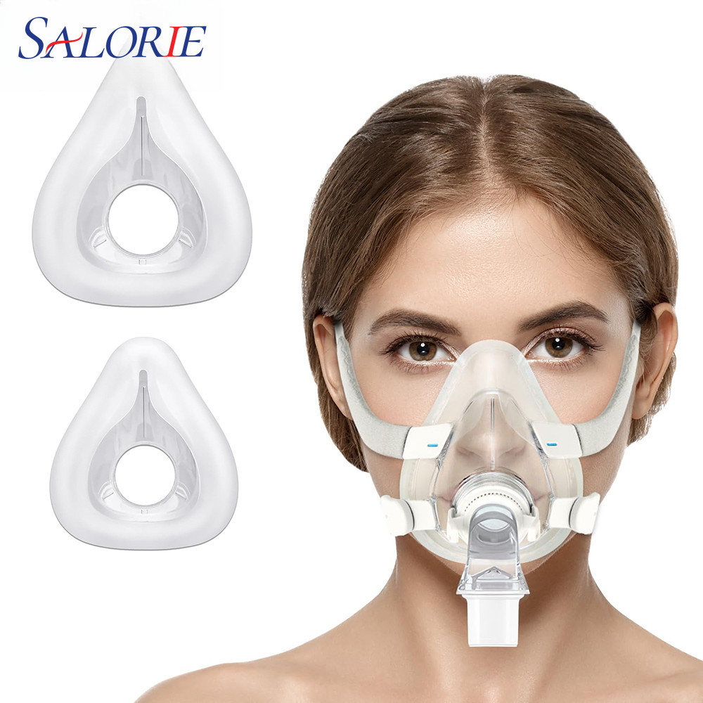 CPAP Mask Airfit F20 หน้ากาก Full Face เปลี่ยนเบาะที่เชื่อถือได้ Seal & Softer Fit เข้ากันได้กับ Res