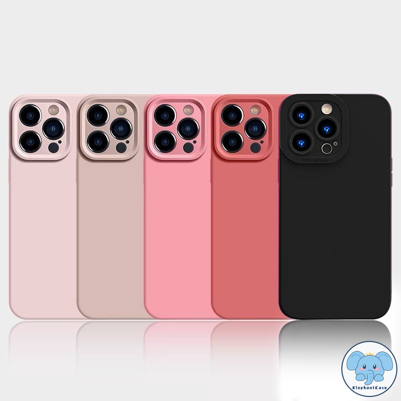 แฟชั่นโบว์เรียบง่ายนุ่ม เคสไอโฟน 11 16 15 13 14 12 Pro Max 16Plus 7Plus XR X XS Max 7 16 15 14 8 Plus SE 2020