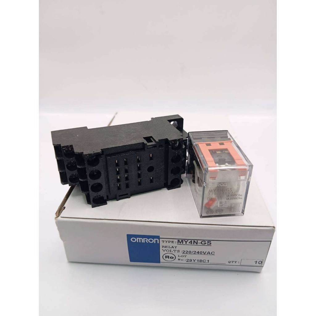รีเลย์ MY4N-GS MY4GS มีขายทั้งชุด 12VDC รูปที่ 5